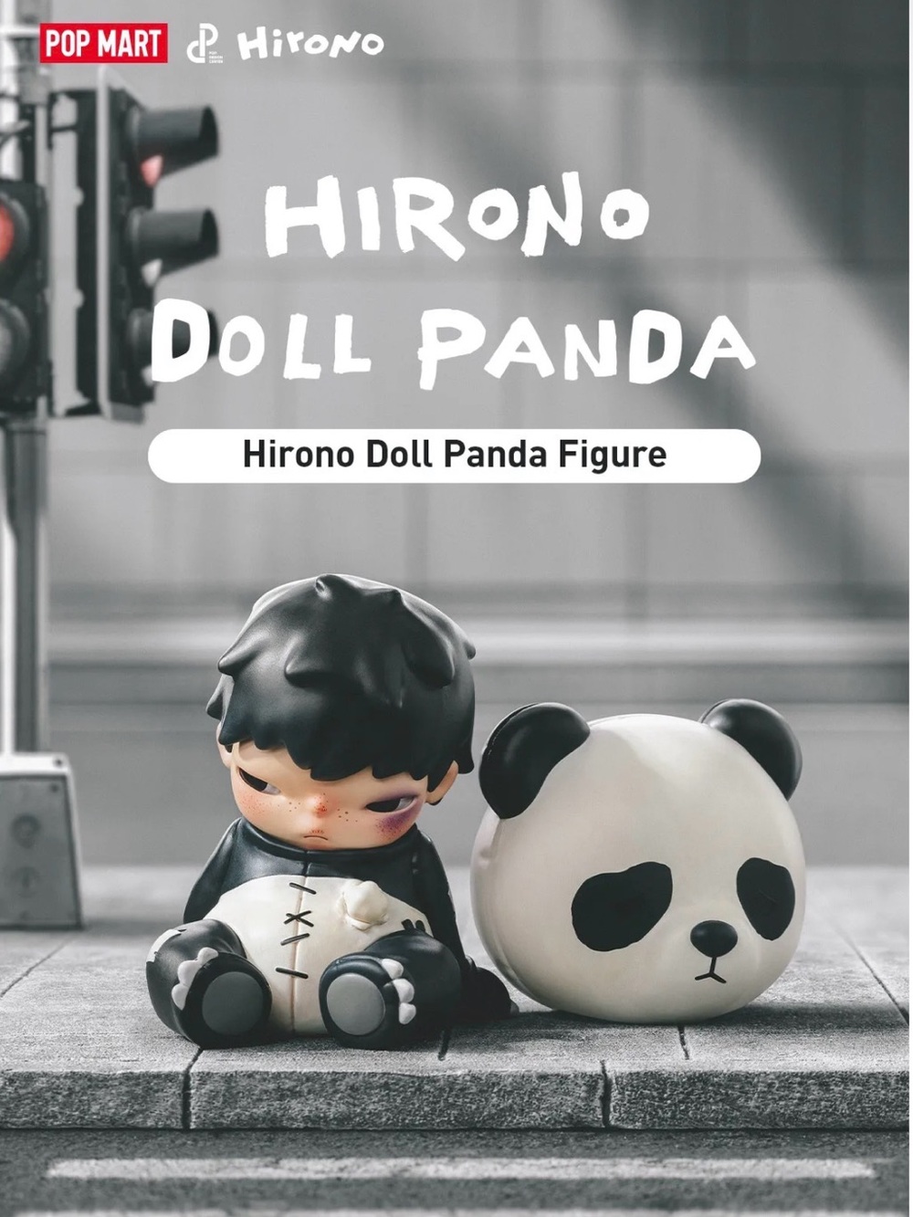 POP MART • HIRONO Panda • 2024 • Hang Card!